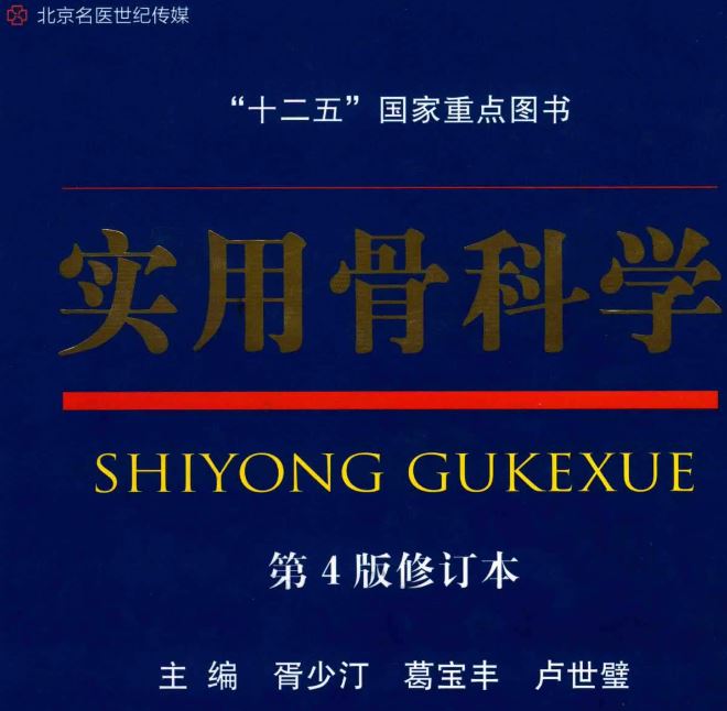 实用骨科学  下册  第4版修订本（2019版）